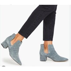 Able Blue Ankle Boots